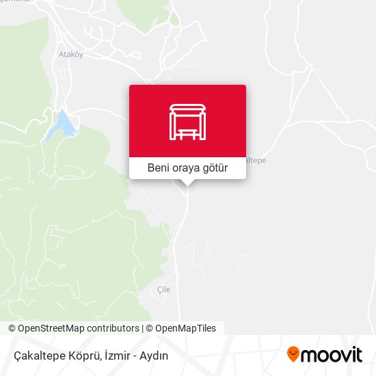 Çakaltepe Köprü harita