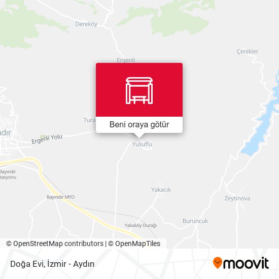 Doğa Evi harita