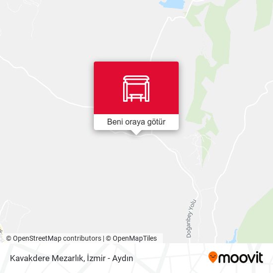 Kavakdere Mezarlık harita