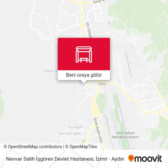 Nevvar Salih İşgören Devlet Hastanesi harita