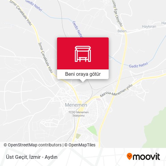 Üst Geçit harita