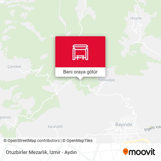 Otuzbirler Mezarlık harita