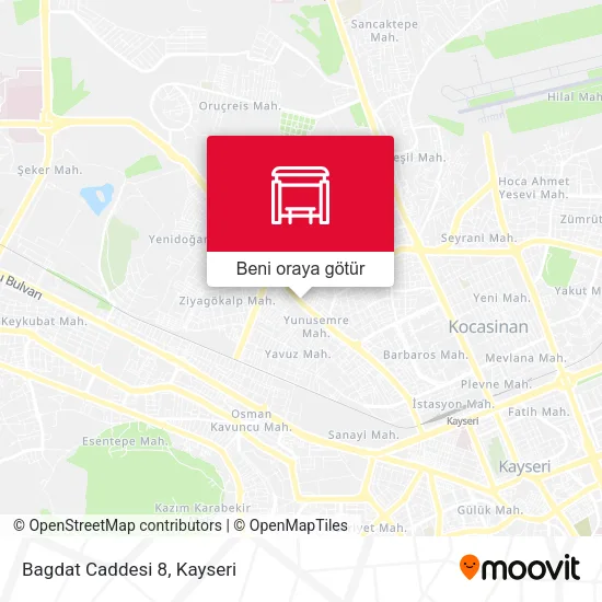 Bagdat Caddesi 8 harita