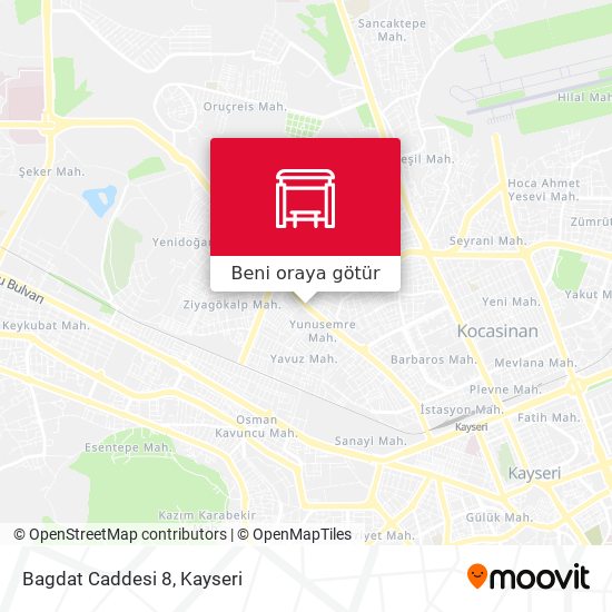 Bagdat Caddesi 8 harita