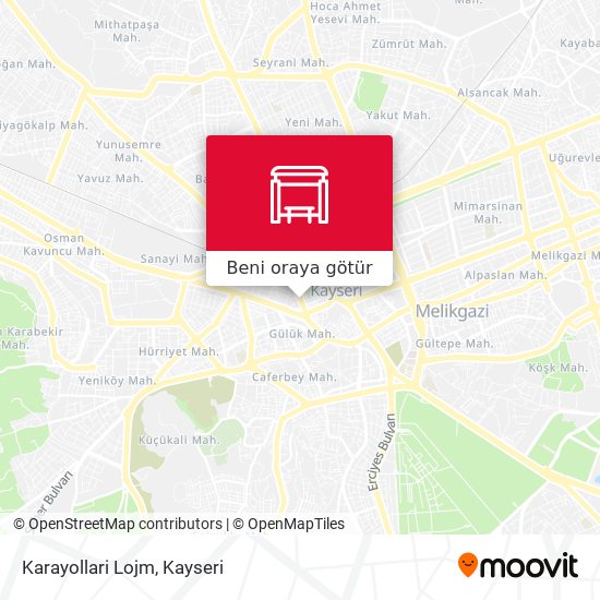 Karayollari Lojm harita