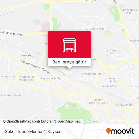 Seker Tepe Evler Ici 4 harita