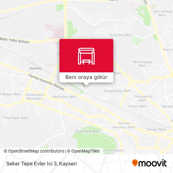 Seker Tepe Evler Ici 3 harita