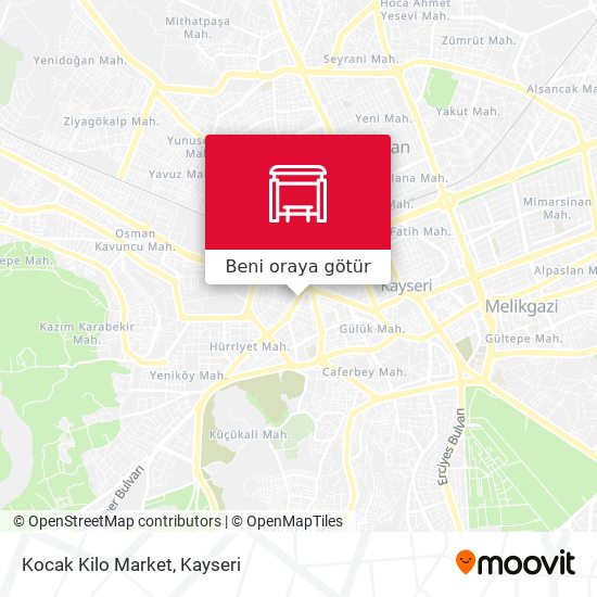 Kocak Kilo Market harita