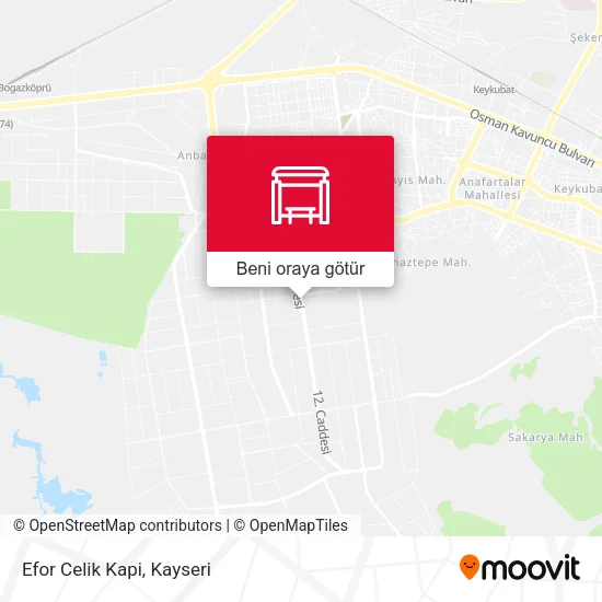 Efor Celik Kapi harita