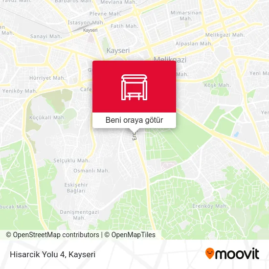 Hisarcik Yolu 4 harita