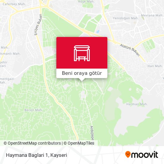 Haymana Baglari 1 harita