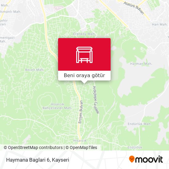 Haymana Baglari 6 harita