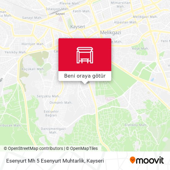 Esenyurt Mh 5 Esenyurt Muhtarlik harita