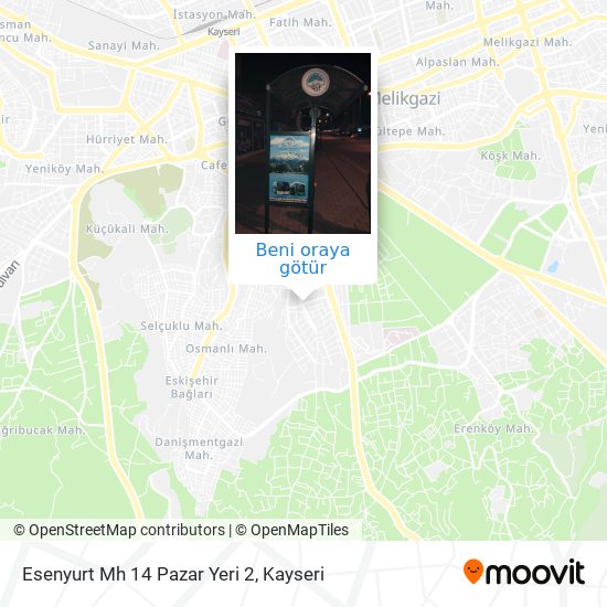 Esenyurt Mh 14 Pazar Yeri 2 harita