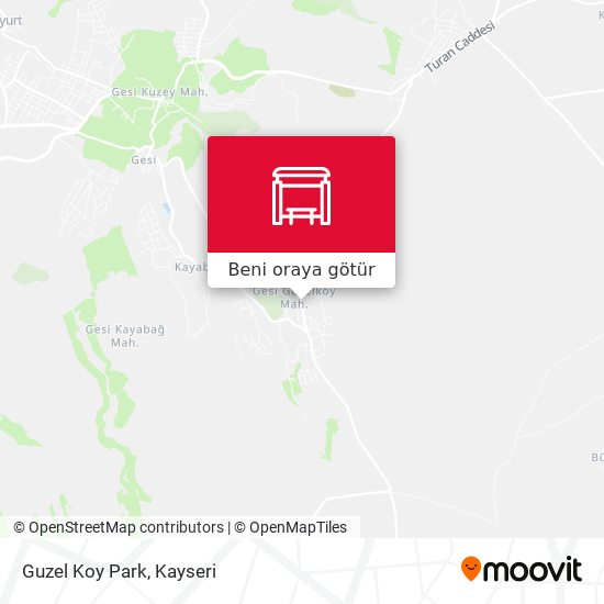 Guzel Koy Park harita