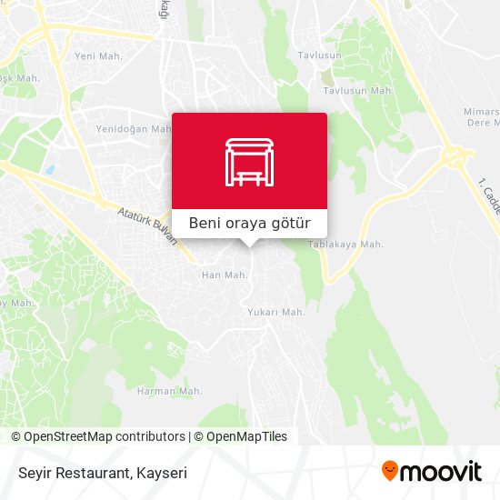 Seyir Restaurant harita