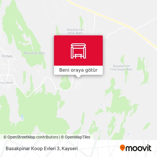 Basakpinar Koop Evleri 3 harita
