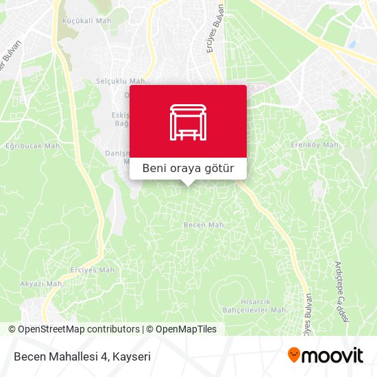 Becen Mahallesi 4 harita