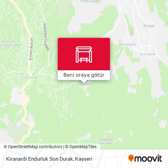 Kiranardi Endurluk Son Durak harita