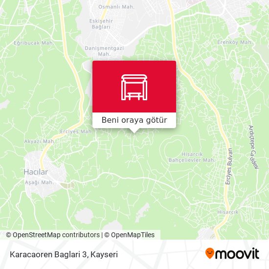 Karacaoren Baglari 3 harita