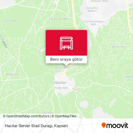 Hacilar Server Stad Duragi harita