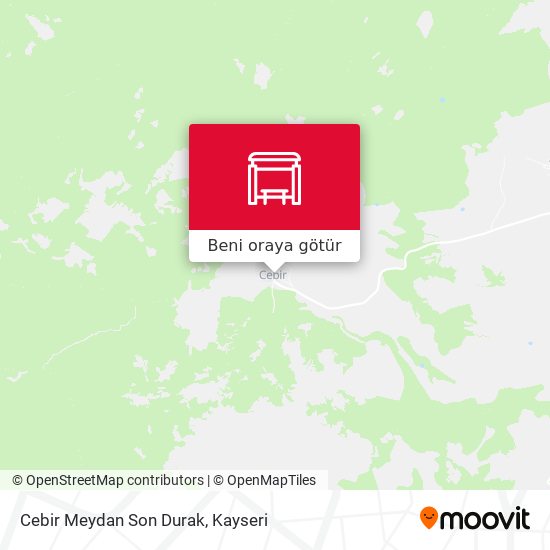 Cebir Meydan Son Durak harita