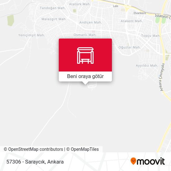 57306 - Saraycık harita