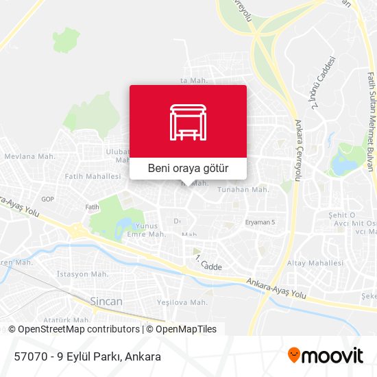 57070 - 9 Eylül Parkı harita