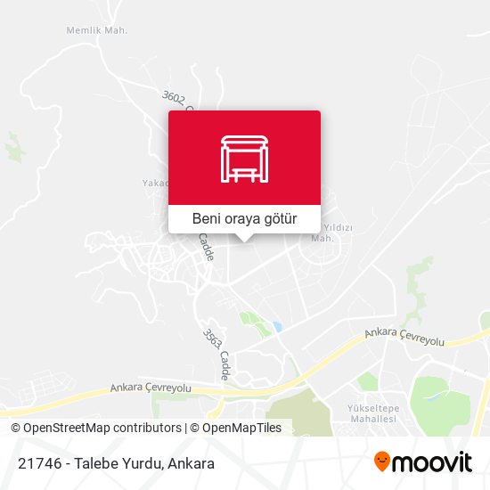 21746 - Talebe Yurdu harita