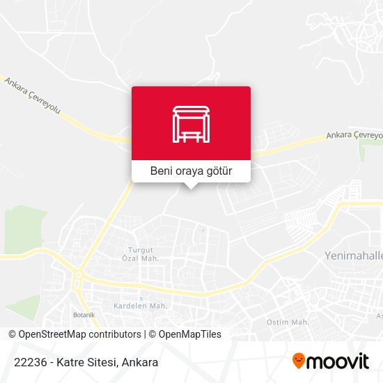 22236 - Katre Sitesi harita
