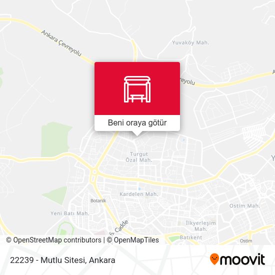 22239 - Mutlu Sitesi harita