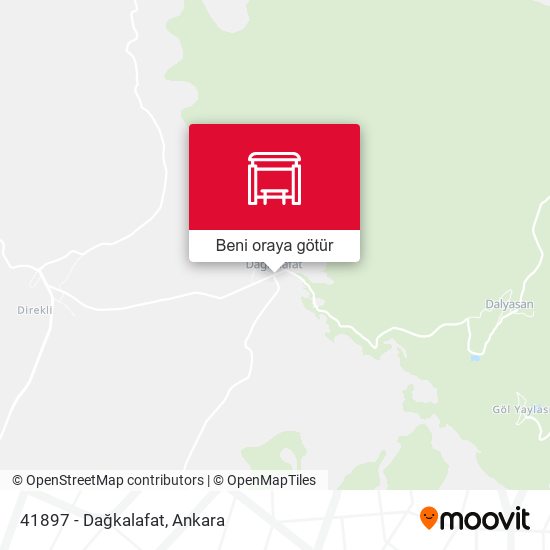 41897 - Dağkalafat harita