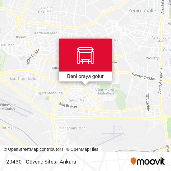 20430 - Güvenç Sitesi harita