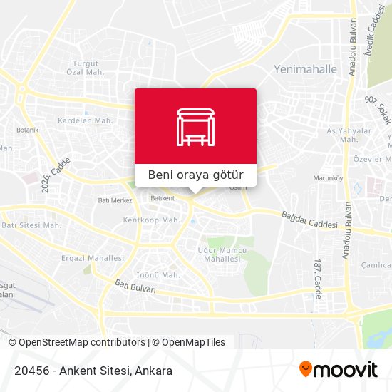 20456 - Ankent Sitesi harita