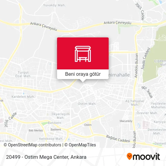 20499 - Ostim Mega Center harita