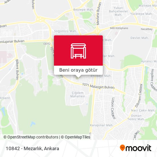 10842 - Mezarlık harita