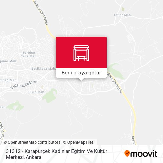 31312 - Karapürçek Kadınlar Eğitim Ve Kültür Merkezi harita