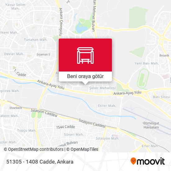 51305 - 1408 Cadde harita