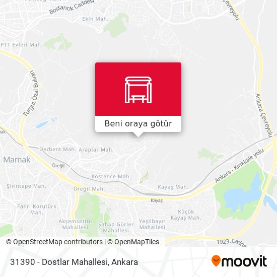 31390 - Dostlar Mahallesi harita