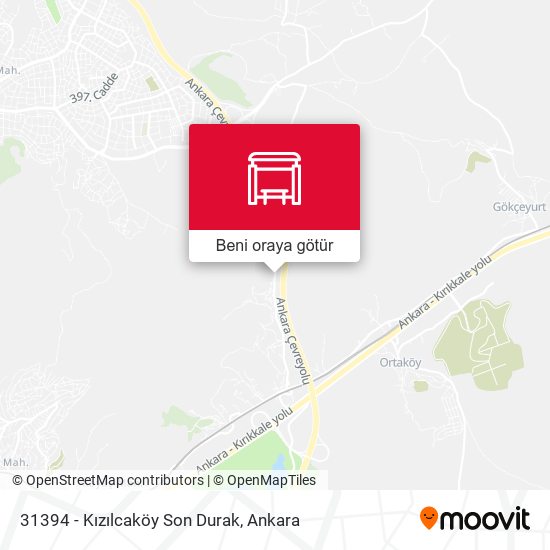 31394 - Kızılcaköy Son Durak harita