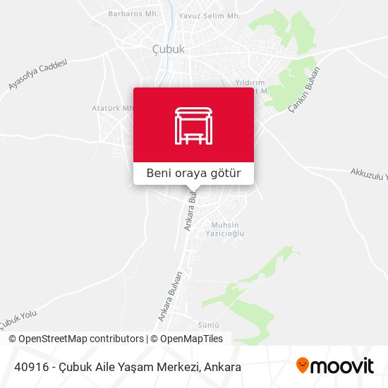 40916 - Çubuk Aile Yaşam Merkezi harita