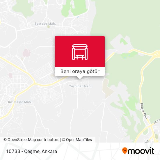 10733 - Çeşme harita