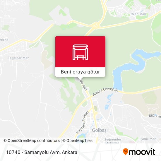 10740 - Samanyolu Avm harita
