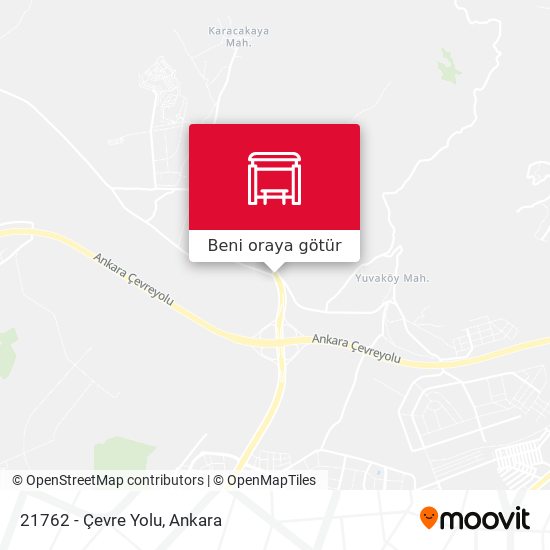 21762 - Çevre Yolu harita