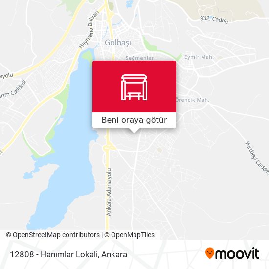 12808 - Hanımlar Lokali harita
