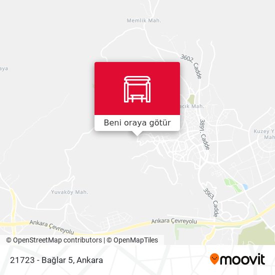 21723 - Bağlar 5 harita