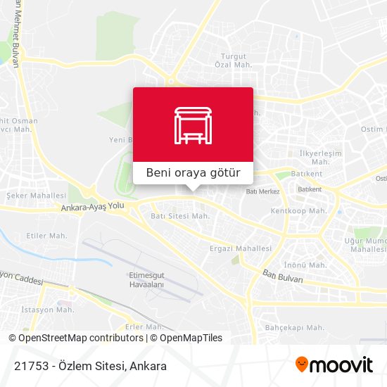21753 - Özlem Sitesi harita