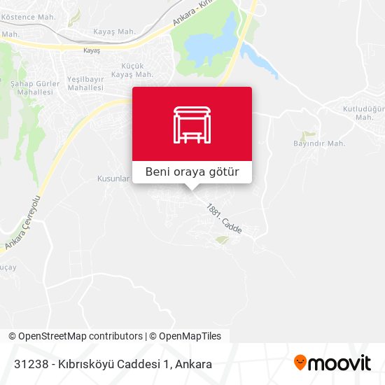 31238 - Kıbrısköyü Caddesi 1 harita