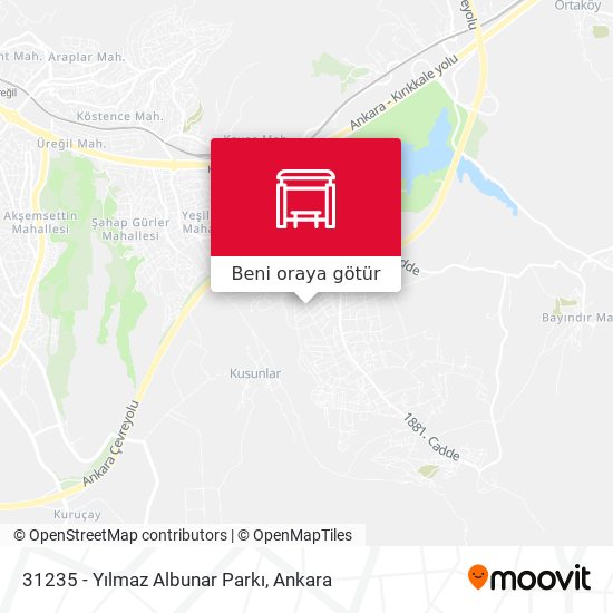 31235 - Yılmaz Albunar Parkı harita