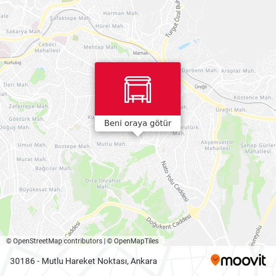 30186 - Mutlu Hareket Noktası harita